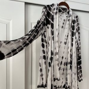 Tie-dye Flowy Cardigan